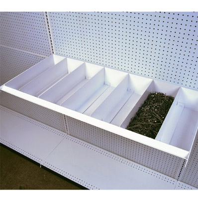 Nail Bin Shelf Display Merchandiser