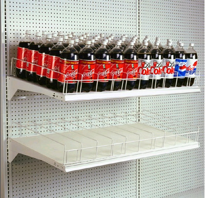 Soda Bottle Display Gravity Feed