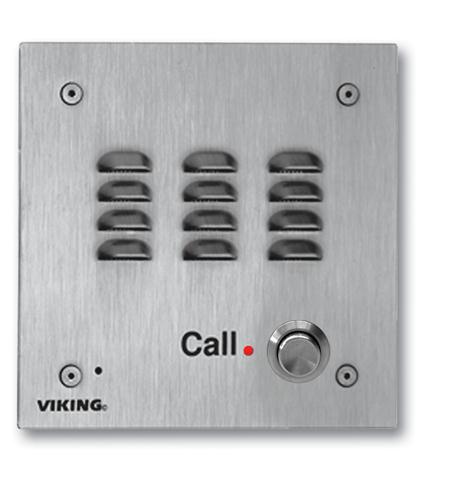 (image for) Viking EWP Stainless Steel Door Phone - Click Image to Close